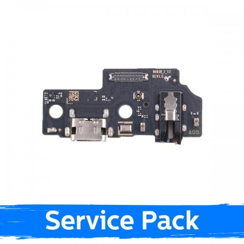 Latausportti yhteensopiva Samsung A055 A05 flexillä / Plata (Service Pack)