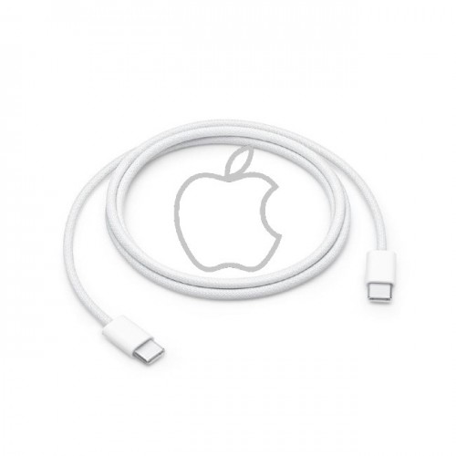 USB-kaapeli Apple Woven MQKJ3ZM/A (A2795) valkoinen 100cm Type-C / Type-C / 100% aito / + BOX