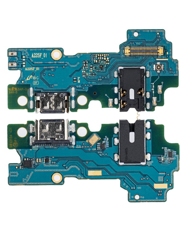 Flex Samsung A225 A22 liitin, mikrofoni, kuulokeliitäntä alkuperäinen (service pack)