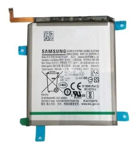 Alkuperäinen akku Samsung A525/A526/A528/G780/G781 A52 4G/A52 5G/A52s/S20 FE/S20 FE 5G 4500mAh EB-BG781ABY (huoltopakkaus)
