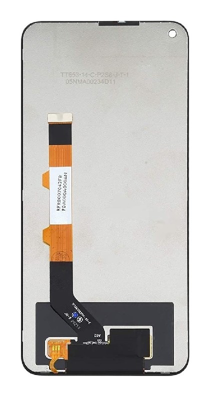 LCD-näyttö Xiaomi Redmi Note 9T 5G/Redmi Note 9 5G kosketusnäytöllä musta ORG