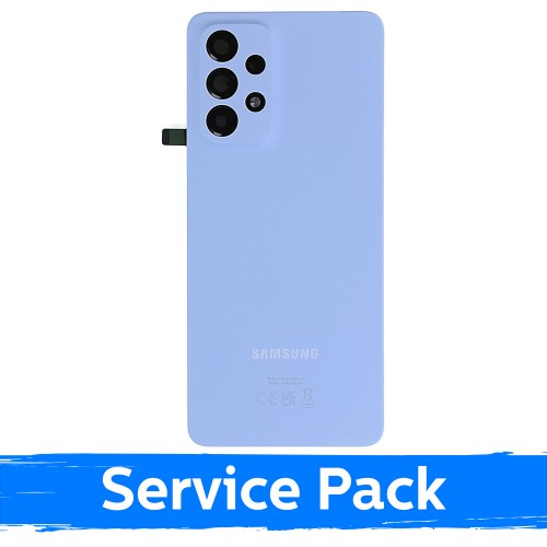 Takakansi yhteensopiva Samsung A336 A33 5G / Awesome Blue / (Service Pack)