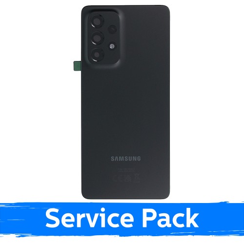 Takakansi yhteensopiva Samsung A536 A53 5G / Awesome Black / (Service Pack)