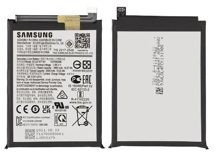 Alkuperäinen akku Samsung A226 A22 5G 5000mAh SCUD-WT-W1 EB-BA226ABY (huoltopakkaus)