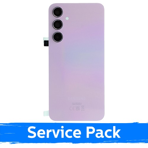 Takakansi yhteensopiva Samsung A556 A55 5G / Awesome Lilac / (Service Pack)