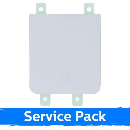 Back Cover Compatible With Samsung F731 Z Flip5 / Cream / (Service Pack)