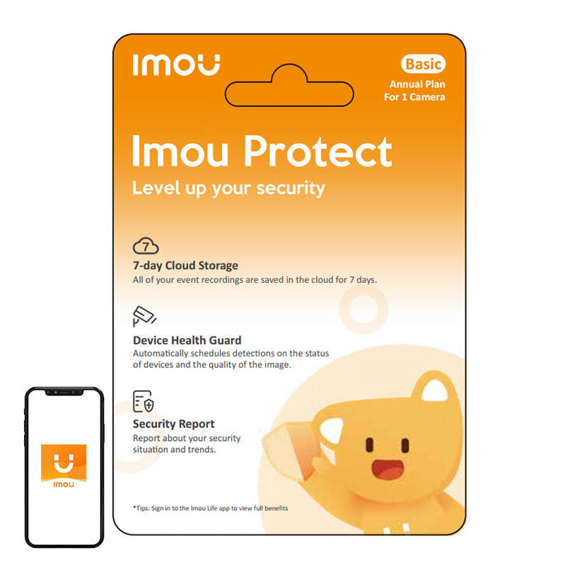 IMOU Protect Basic lahjakortti (vuosisuunnitelma)