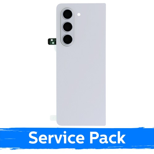 Back Cover Compatible With Samsung F946 Z Fold5 / Cream / (Service Pack)