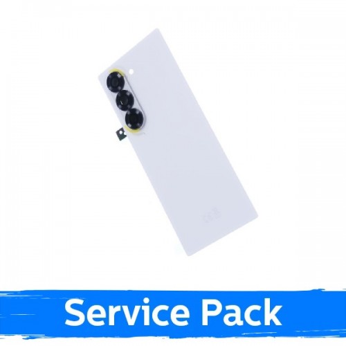Back Cover Compatible With Samsung F956 Z Fold6 / White / (Service Pack)