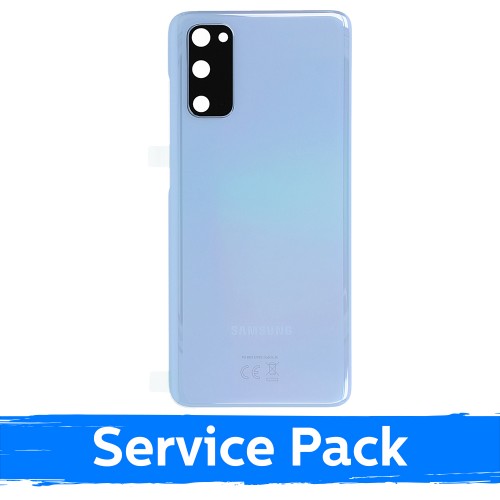 Takakuori yhteensopiva Samsung G980 (G981) S20 / Cloud sininen / (Service Pack)