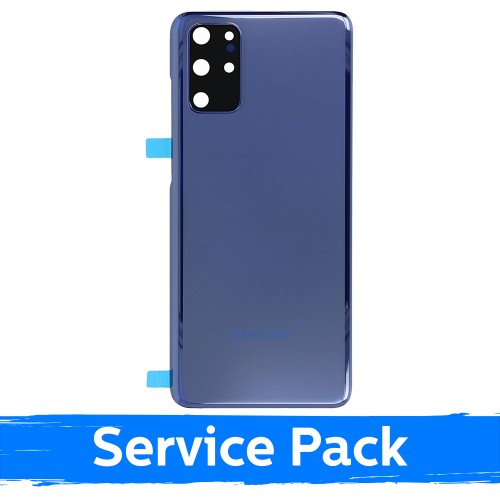 Back Cover Compatible With Samsung G985 S20 Plus / Aura Blue / (Service Pack)