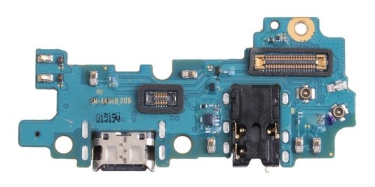 Flex Samsung A426 A42 5G 2021 liittimelle, mikrofonille, kuulokepistokkeelle alkuperäinen (käytetty Grade A)