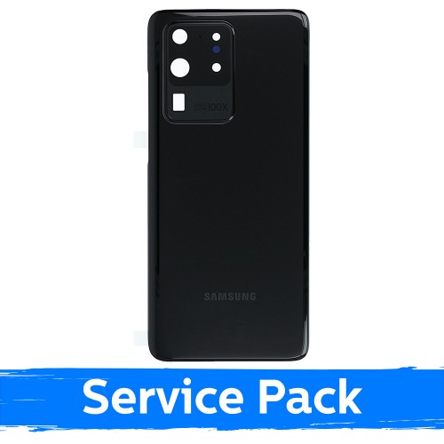Takakuori yhteensopiva Samsung G988 S20 Ultra / Cosmic musta / (Service Pack)