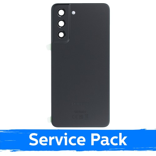 Back Cover Compatible With Samsung G990 S21 FE / Graphite / (Service Pack)