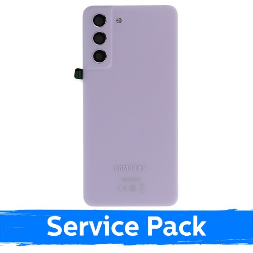 Back Cover Compatible With Samsung G990 S21 FE / Lavender / (Service Pack)