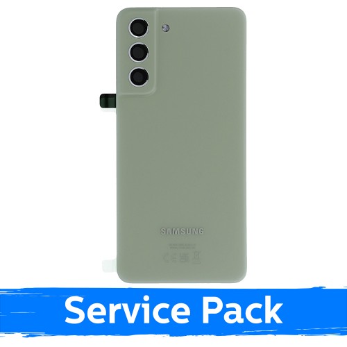 Back Cover Compatible With Samsung G990 S21 FE / Olive / (Service Pack)