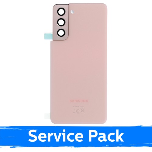 Takakuori yhteensopiva Samsung G991 S21 / Phantom vaaleanpunainen / (Service Pack)