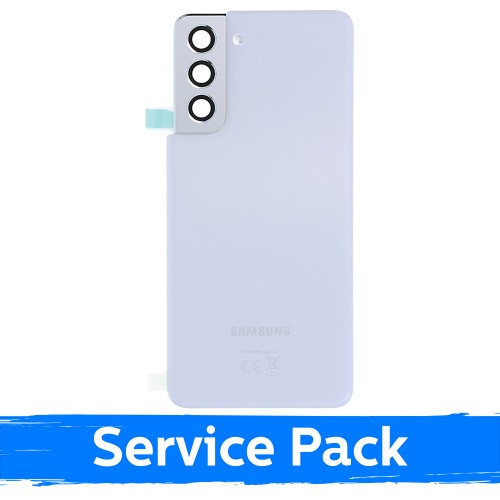 Takakuori yhteensopiva Samsung G991 S21 / Phantom valkoinen / (Service Pack)