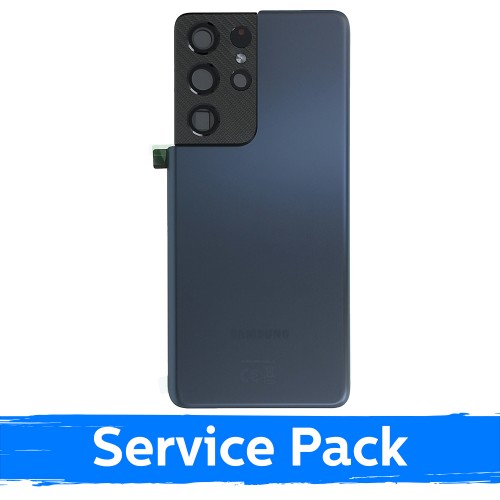 Takakuori yhteensopiva Samsung G998 S21 Ultra / Phantom Navy / (Service Pack)