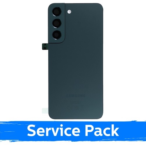 Back Cover Compatible With Samsung S901 S22 / Green / (Service Pack)