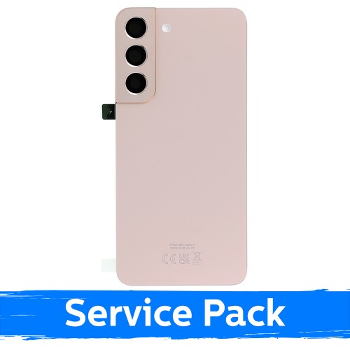 Back Cover Compatible With Samsung S901 S22 / Pink Gold / (Service Pack)