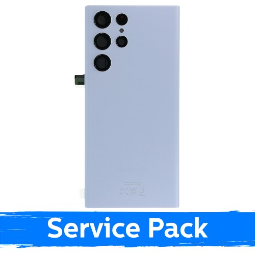 Takakuori yhteensopiva Samsung S908 S22 Ultra / Sky Blue / (Service Pack)