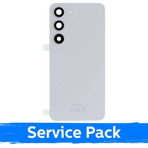 Back Cover Compatible With Samsung S911 S23 / Cream / (Service Pack)