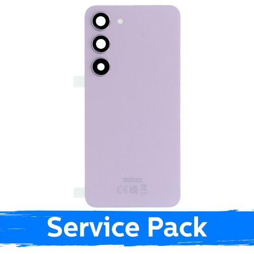 Back Cover Compatible With Samsung S911 S23 / Lavender / (Service Pack)
