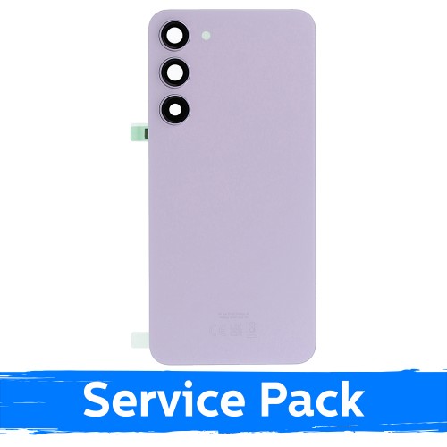 Back Cover Compatible With Samsung S916 S23 Plus / Lavender / (Service Pack)
