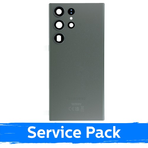 Takakansi, yhteensopiva Samsung S918 S23 Ultra / vihreä / (Service Pack)