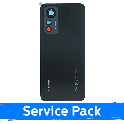 Takakansi, yhteensopiva Xiaomi 12 Lite / musta / (Service Pack)