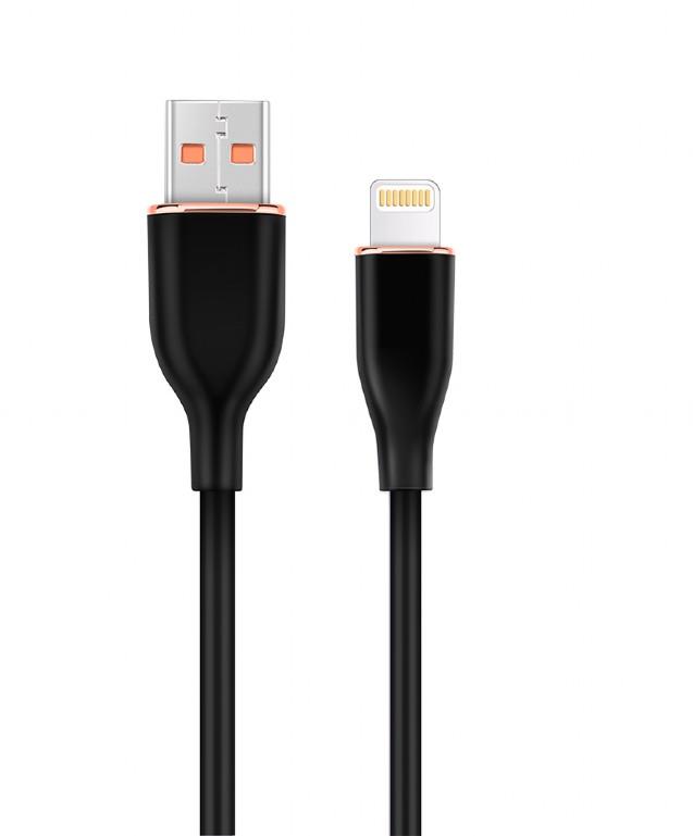 GEMBIRD CC-USB2S-AM8PM-1.5M-BK Lightning – USB 2 -kaapeli 1,5 m musta
