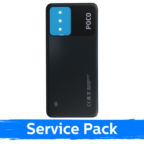 Takakansi, yhteensopiva Xiaomi Poco X5 5G / Jaguar Black / (Service Pack)