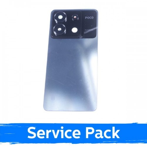 Back Cover Compatible With Xiaomi Poco X6 5G / Blue / (Service Pack)