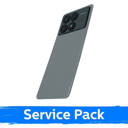 Takakansi, yhteensopiva Xiaomi Poco X6 Pro 5G / harmaa / (Service Pack)