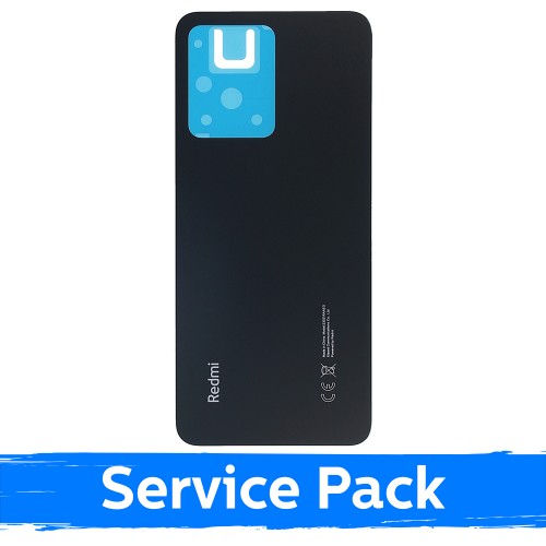 Back Cover Compatible With Xiaomi Redmi Note 12 5G / Onyx Gray / (Service Pack)