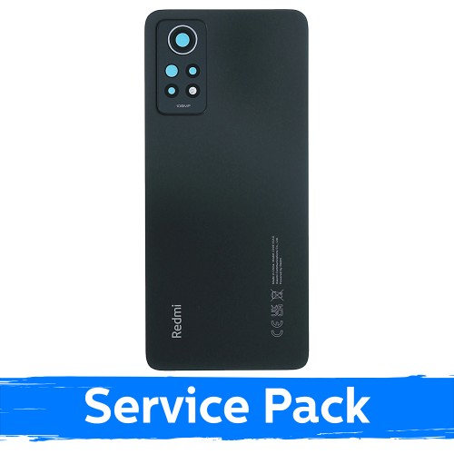Back Cover Compatible With Xiaomi Redmi Note 12 Pro 4G / Graphite Gray / (Service Pack)