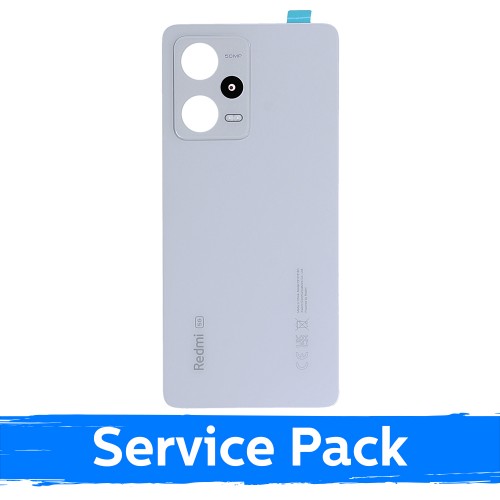 Takakansi, yhteensopiva Xiaomi Redmi Note 12 Pro 5G / Polar White / (Service Pack)