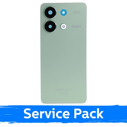 Back Cover Compatible With Xiaomi Redmi Note 13 4G / Mint Green / (Service Pack)