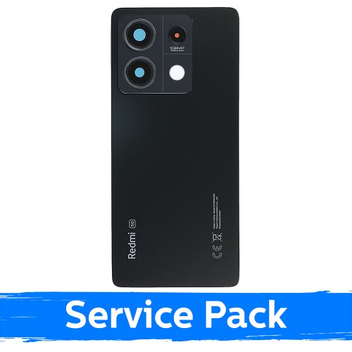 Takakansi, yhteensopiva Xiaomi Redmi Note 13 5G / Graphite Black / (Service Pack)