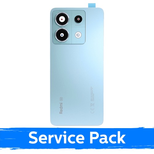 Back Cover Compatible With Xiaomi Redmi Note 13 Pro 5G / Ocean Teal / (Service Pack)