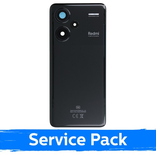 Takakansi yhteensopiva Xiaomi Redmi Note 13 Pro+ 5G / Midnight Black / (Service Pack)