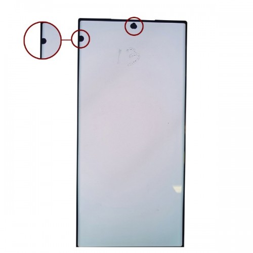 LCD Display Compatible With Samsung S918 S23 Ultra Black (Renewed: Telemax) (With defects 13)