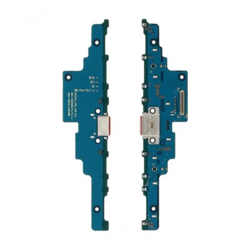 Charging Port Compatible With Samsung X610 / X616 (Tab S9 FE+) with Flex / Plata OEM