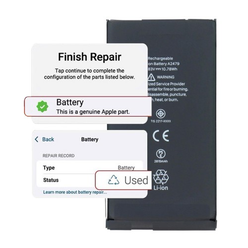Battery Compatible With iPhone 12 (12 Pro) / Self-Diagnosable / Settings: Used /