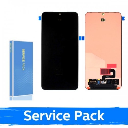 LCD-näyttö Samsung S936 S25 Plus musta (Service Pack) (NF versio)
