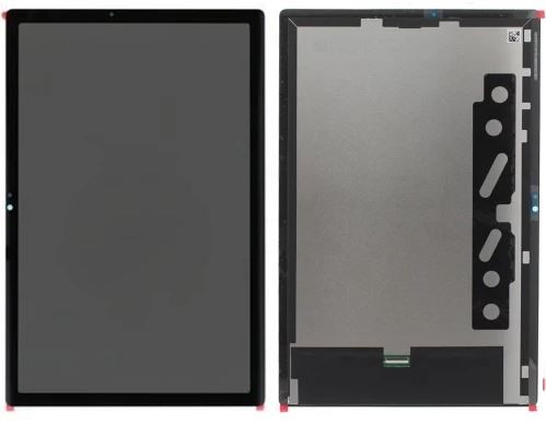 LCD-näyttö Samsung X200/X205 TAB A8 10.5 2021 kosketusnäytöllä musta alkuperäinen (service pack)