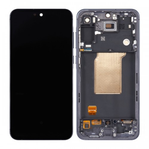 LCD Display Compatible With Samsung A556 A55 5G with Frame / Navy / HQ