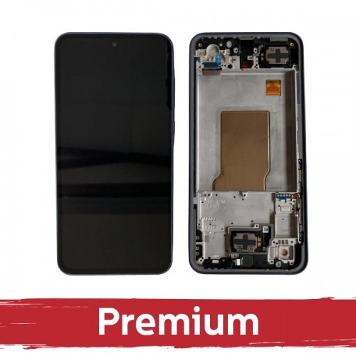LCD-näyttö Samsung A356 A35 5G kehyksellä / laivastonsininen / OEM