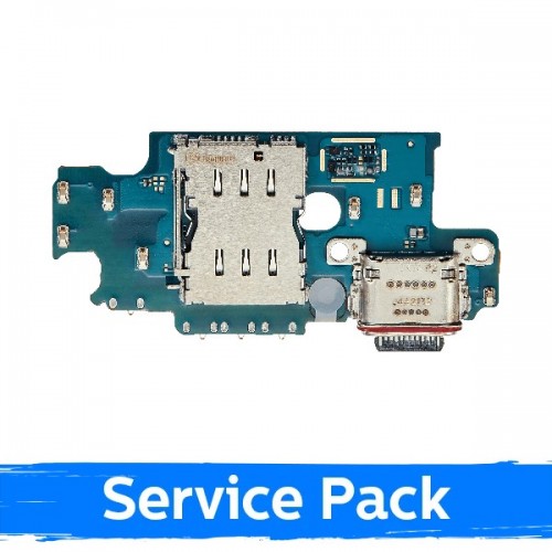 Latausportti yhteensopiva Samsung S936 S25 Plus flex-kaapelilla / Plata (Service Pack)